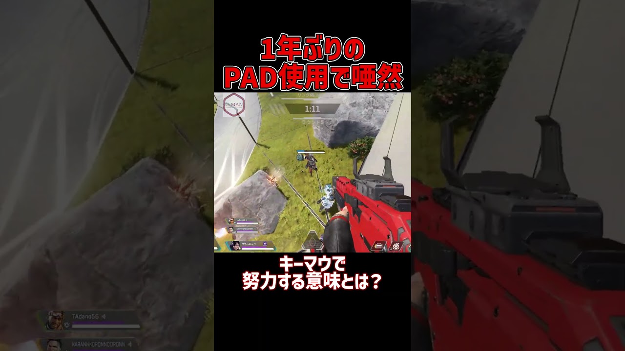 【結論】キーマウ捨ててPADを使え【APEX/エーペックス】