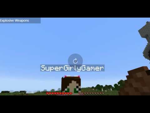 Minecraft: CRAZY BLUE EXPLOSIVE CHALLENGE GAMES - Lucky Block Mod - Modded Mini-Game