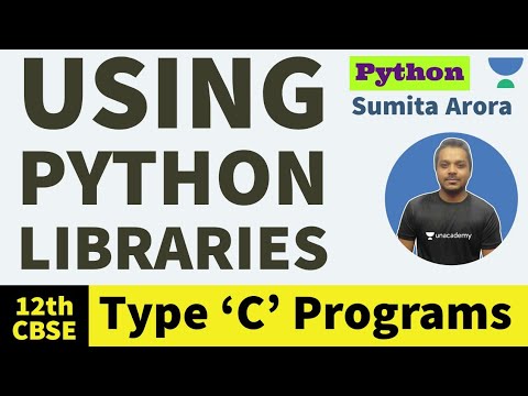 Exam Mcqs Using Python Libraries Python Class 12th