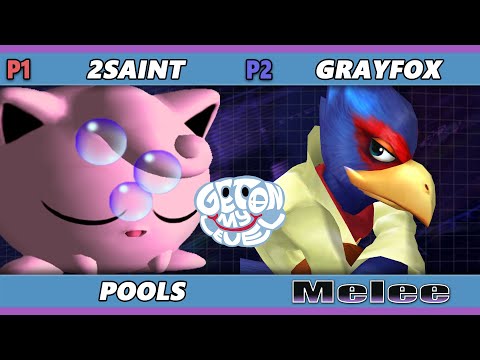 GOML 2022 - GrayFox (Falco) Vs. 2saint (Jigglypuff) SSBM Melee Tournament