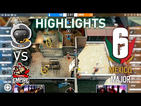 GREAT GAME! SSG vs Empire - HIGHLIGHTS - Quarterfinals - Mexico Major 2021 - R6 Esport