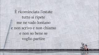 (Testo) Cosmo - Sei la mia città (cover di Le cover del cantautore misterioso)