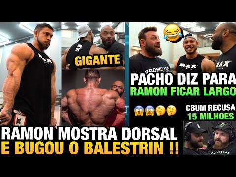 RAMON ESTÁ GIGANTE E BUGOU O BALESTRIN (DORSAL ATUAL) + PACHO COMENTA + CBUM E MAIS
