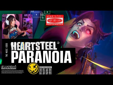 Abby REACCIONA A "HEARTSTEEL - PARANOIA ft. BAEKHYUN" ✨ League of Legends