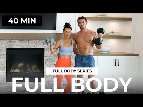 40 Min Full Body FUSION Dumbbell Workout (Strength Training) | FULL BODY Series 17
