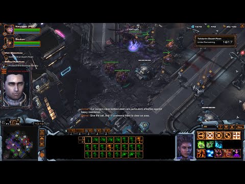 StarCraft 2 Kerrigan Covert Ops COOP Campaign Mission 8 - Dark Skies