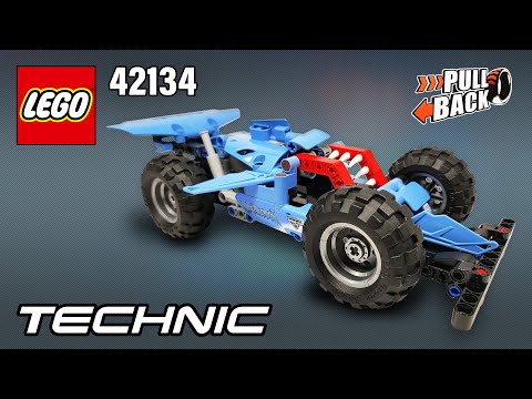 LEGO Low Racer EXTRA Building Instructions (42134) from Technic | Monster Jam Megalodon | TBB