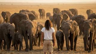Facing 50,000 Elephants Alone in the Wild