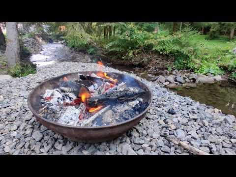 Campfire by the river - Stanceni Mures Romania