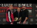 Bellator 214: Fedor Emelianenko vs. Ryan Bader Media Day Staredown - MMA Fighting