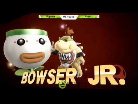 Gigante (Bowser Jr./RosaLuma) vs. Free (Marth/Roy) - Smash Sunday @ eBash