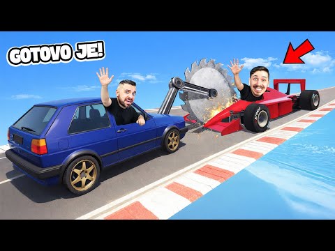 POSVAĐALI SMO SE ZBOG TROLL FACE TO FACE TRKE U GTA 5!