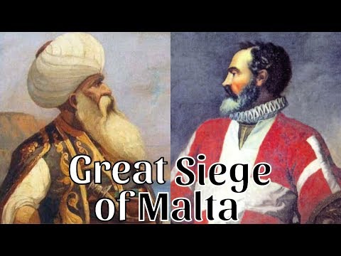 The Great Siege of Malta - Ottoman Turks vs. Knights of St. John