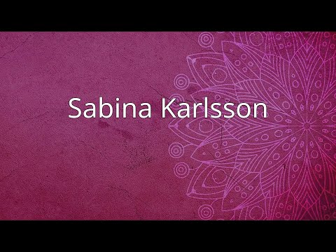 Sabina Karlsson