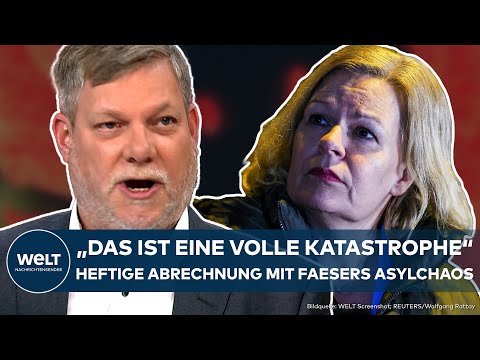 ASYLCHAOS: "So wird das nichts!" Massive Abrechnung mit Nancy Faesers Migrationspolitik