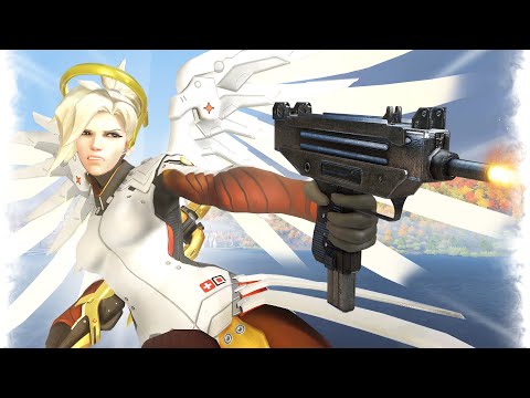This Mercy is TOO OVERPOWERED! | Overwatch Best and Funny Moments - Ep.261