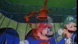 Kadr z teledysku Con Super Mario (Italian Opening) tekst piosenki The Super Mario Bros. Super Show! OST