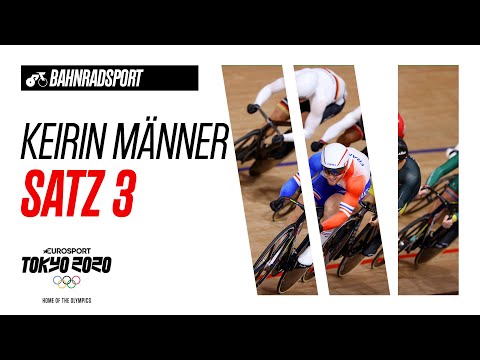 Bahnradsport Keirin Männer | Runde 1 Satz 3 Highlights | Olympische Spiele - Tokyo 2020