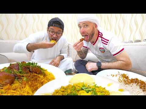Traditional EMIRATI FOOD TOUR with Peymal Al Awadhi in DUBAI, UAE!!