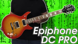 Video thumbnail for Why Do We Not Talk About This Guitar? | Epiphone DC Pro Demo & Review by Sean Pierce Johnson