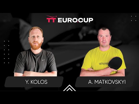 13:40 Yurii Kolos - Andrii Matkovskyi 10.11.2023 TT Euro.Cup Ukraine Professional. Table 4