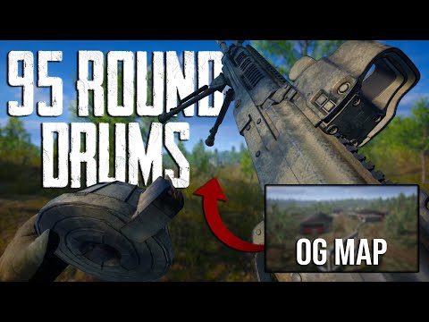 Dumping Drum Mags on this OG Squad Map