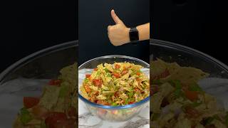 Viral Recipe Papad Chaat ASMR Cooking |#shorts #food #cooking #asmr #asmrsliceanddice #streetfood