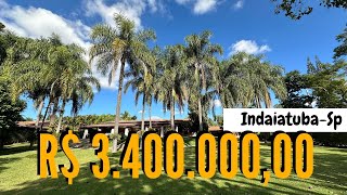 😍INCRÍVEL CHÁCARA A VENDA NO CONDOMÍNIO COLINAS DO MOSTEIRO NA CIDADE DE INDAIATUBA-SP