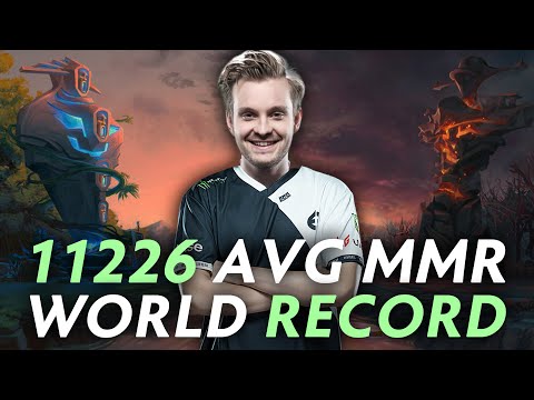 11226 avg MMR game — HIGHEST in Dota History
