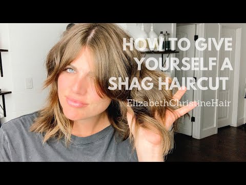 How to give Yourself a Shag Haircut