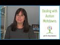 Tips for Dealing with Meltdowns in Children with Autism