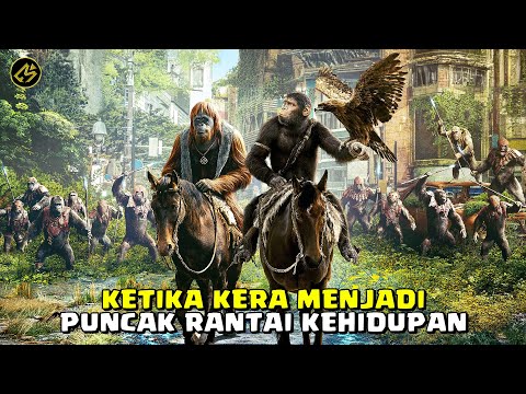 THE BIRTH OF A NEW KING OF THE APE NATION || KINGDOM OF THE PLANET OF THE APES (2024) FILM STORYLINE