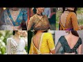 ️ V Neck Blouse Design Collections
