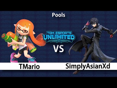 TGM eSports Unlimited - Pools - TMario (Inkling) vs. SimplyAsianXd (Joker)