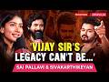 Sai Pallavi Sivakarthikeyan S FIRST INTERVIEW Post Amaran Success Thalapathy Vijay Ramayana