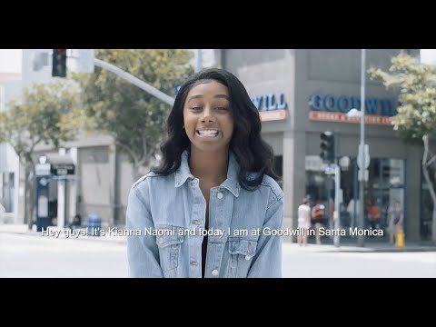 Kianna Naomi Goes Goodwill Thrifting to #BringGoodHome