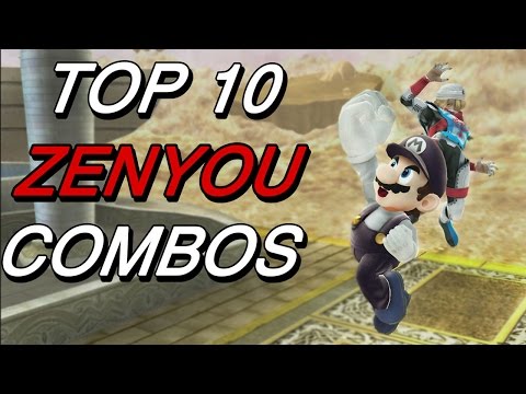 Top 10 Zenyou Combos (Smash 4)