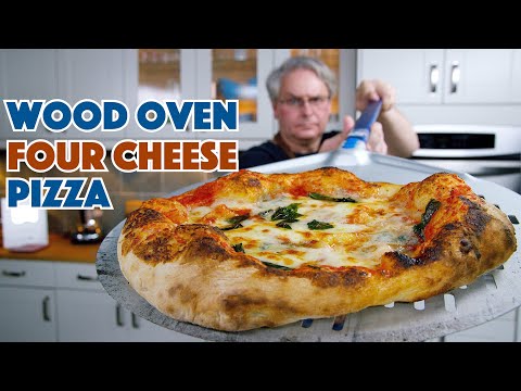 Four Cheese PIZZA WOOD FIRED Quattro Formaggi