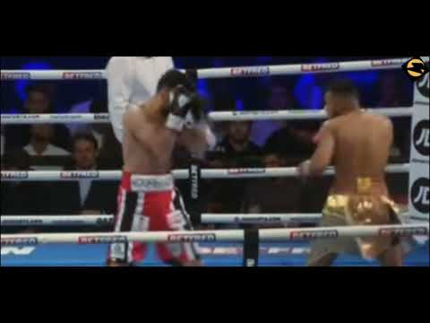 Faroukh Kourbanov disrespect Zelfa Barrett with a Brutal Punch to the face | Replay in Slow Mo