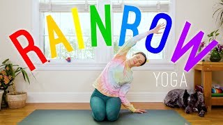 Yoga for Children All Ages Rainbow Yoga | 17 min