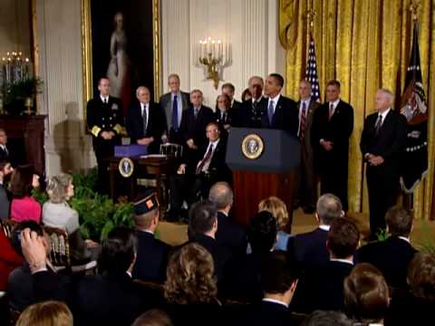 Signing Ceremony for Defense Authorization Act