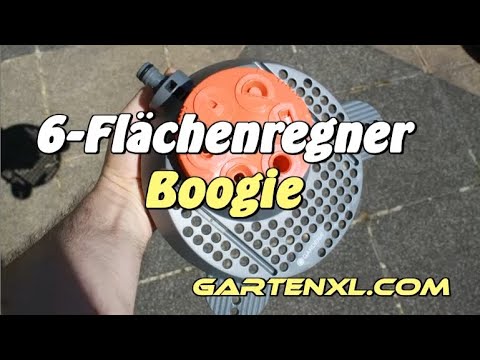 Gardena 6-Flächenregner Boogie Anleitung