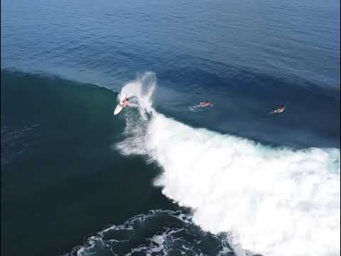 Surfing Nias during lockdown 2020