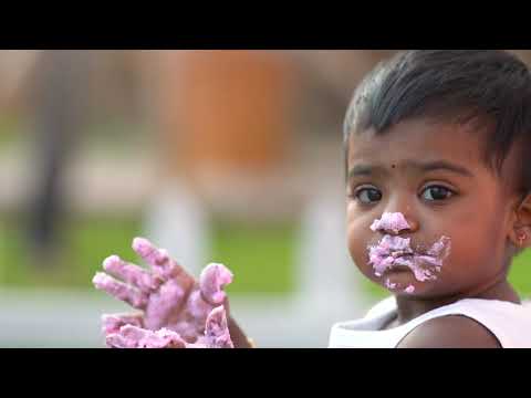 Manaswini cake smash video