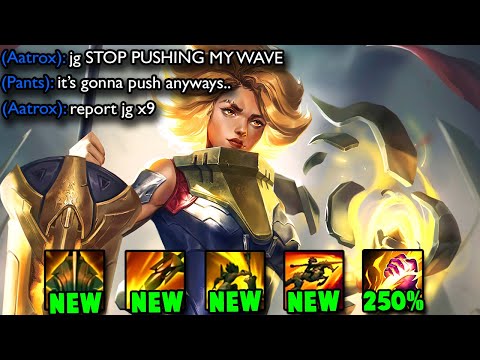 Rell Rework is now an INSANE JUNGLER with broken clears ft. Very Delusional Iron 4 Aatrox