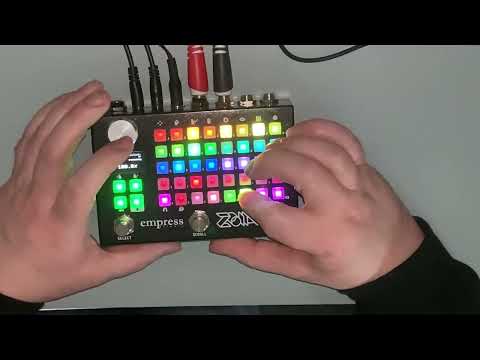 Playing around with 10 oscillators: turns in to a drone synth. Empress effects zoia. Day 39