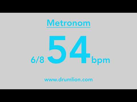 54 bpm - 6/8 | DRUMLION