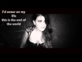 Juliet Simms-End of the world (official lyrics ...