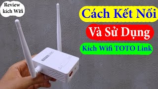 Bộ Kích Sóng Wifi Repeater 300Mbps Totolink EX200