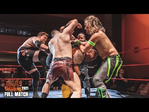 5-WAY: Monere vs. Saint vs. Koray vs. Titan vs. Buckna | Unlimited Wrestling FireWall 2021